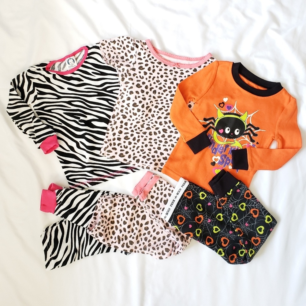BUNDLE | Girl's Cute Pajama Sets